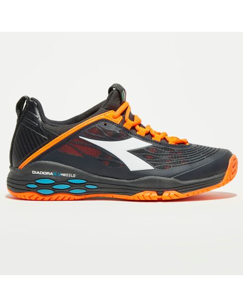 Sneakers tennis Speed noir/orange