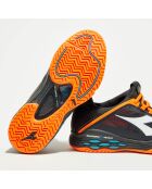 Sneakers tennis Speed noir/orange