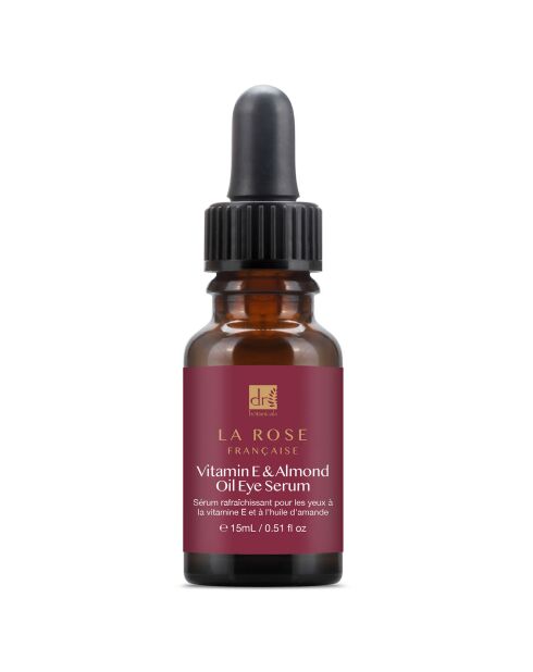 Sérum Yeux rafraîchissant à la vitamine E et à l'huile d'amande - La Rose Francaise