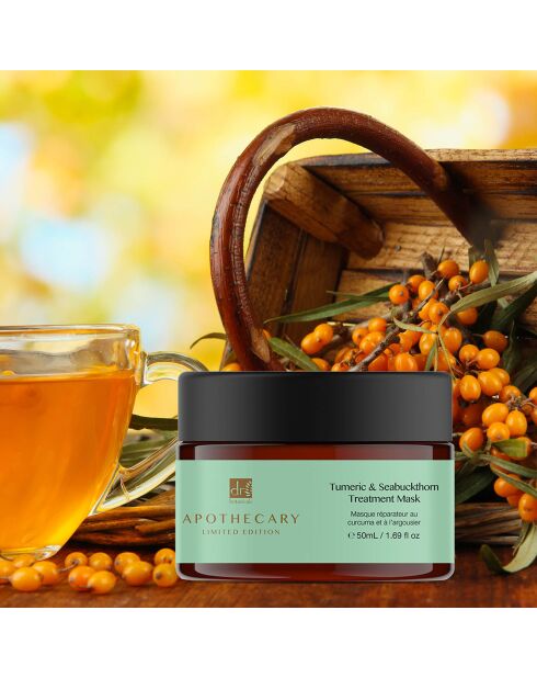 Masque réparateur au curcuma et à l'argousier - 50 ml