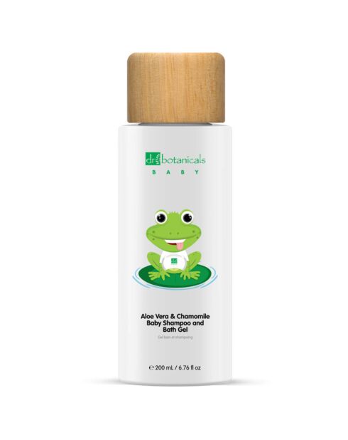 Shampooing & Gel Douche pour Bébé à l'Aloe Vera et Camomille 200 ml