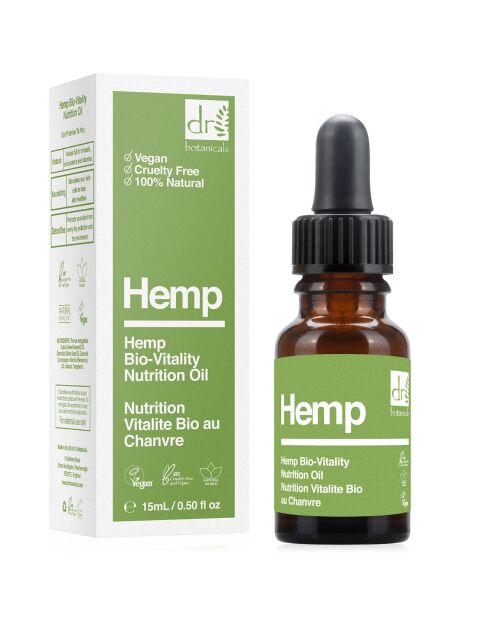 Huile de chanvre Bio Nutrition & Vitalité 15 ml