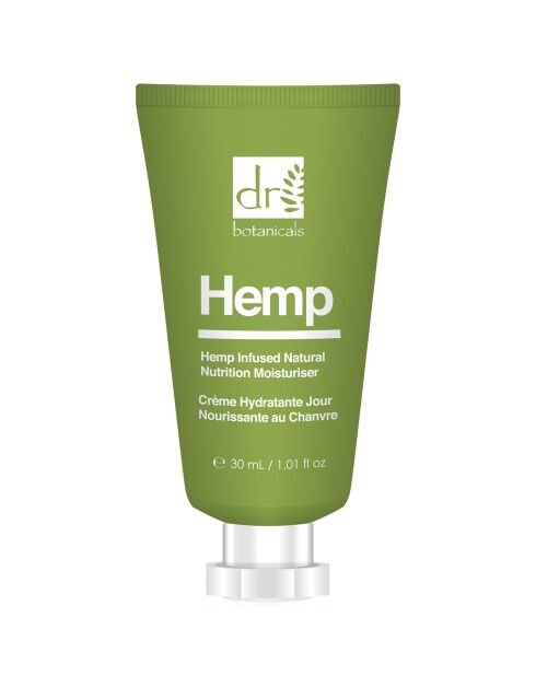 Crema da giorno idratante e nutriente con olio di canapa 30ml
