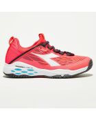 Sneakers tennis Speed corail fluo