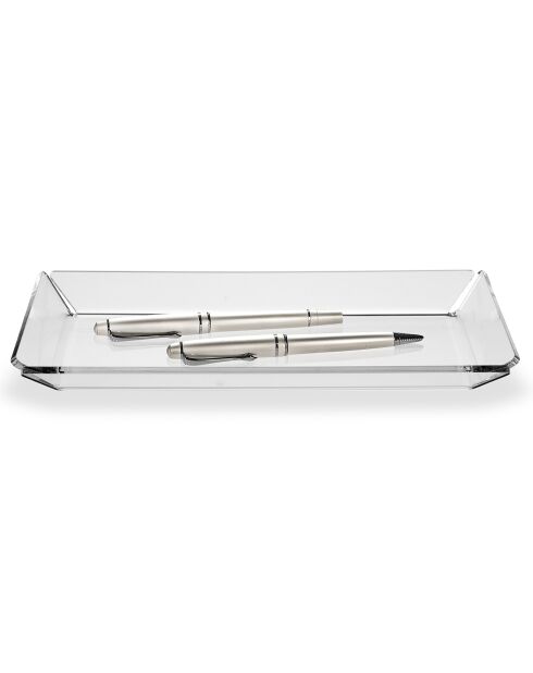 Vide-poche conio transparent - 29x16 cm