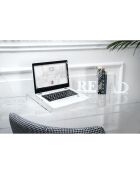 Support d'ordinateur Oly transparent  - 30x40x5 cm