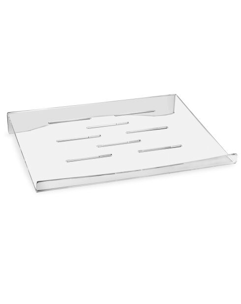 Soporte de ordenador Oly transparente - 30x40x5 cm
