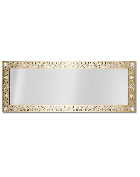 Espejo dorado Ninfa - 53x147 cm