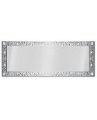 Miroir ninfa argenté  - 53x147 cm