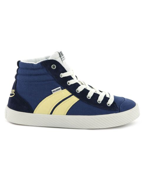 Sneakers en Toile Pallaphoenix Cuff Rto bleu/jaune