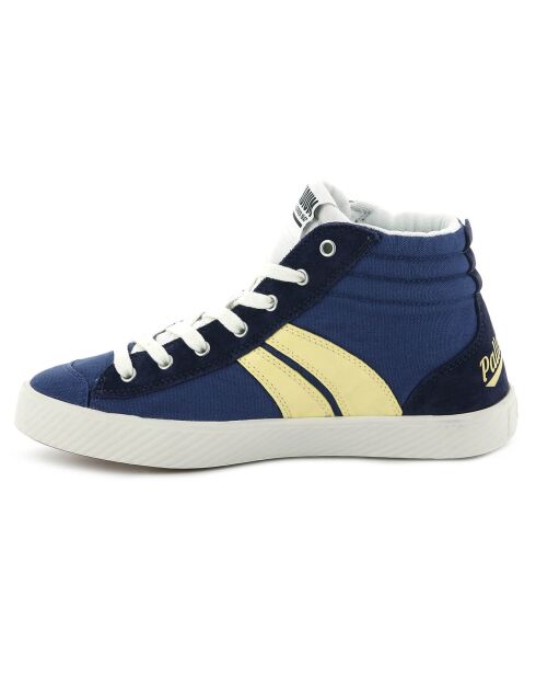 Sneakers en Toile Pallaphoenix Cuff Rto bleu/jaune