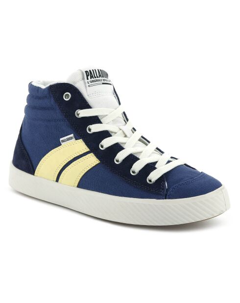 Sneakers en Toile Pallaphoenix Cuff Rto bleu/jaune