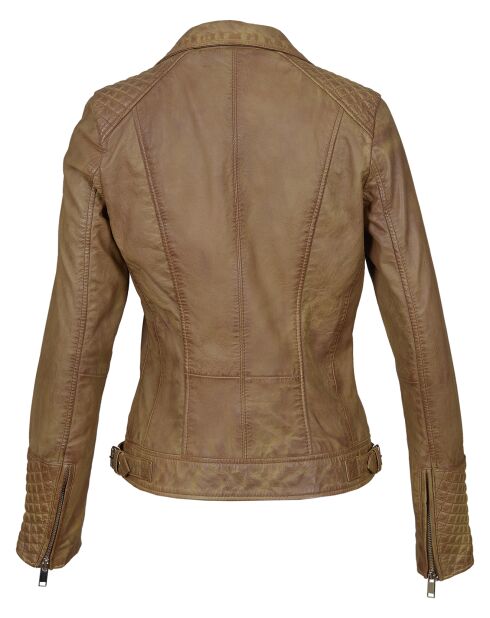 Perfecto en Cuir Athena cognac vintage