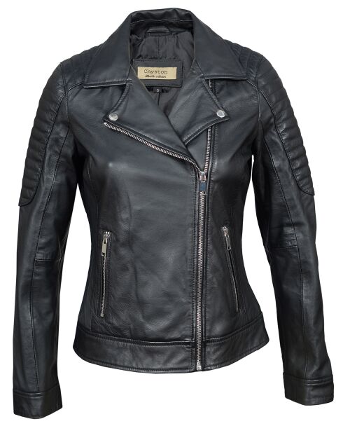 Perfecto en Cuir Brithney noir