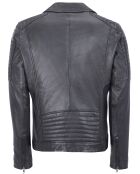 Veste en Cuir Corentin noire