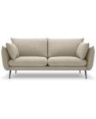 Canapé Elio 2 places beige - 198x100x97 cm