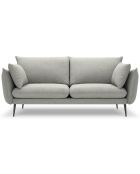 Canapé Elio 2 Places gris clair - 198x100x97 cm