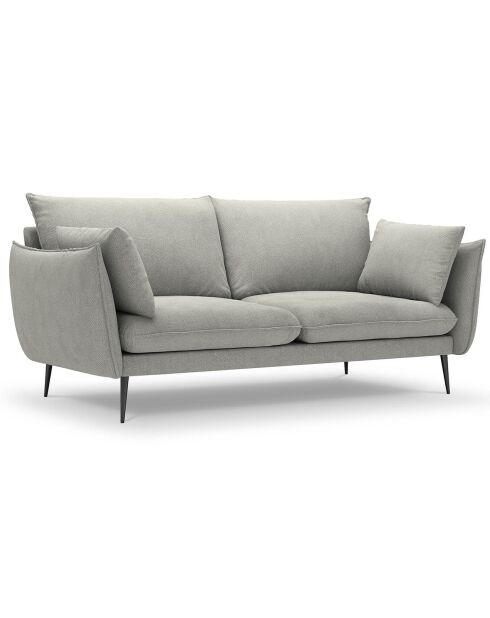 Canapé Elio 2 Places gris clair - 198x100x97 cm