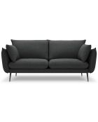 Canapé Elio gris foncé - 198x100x97 cm
