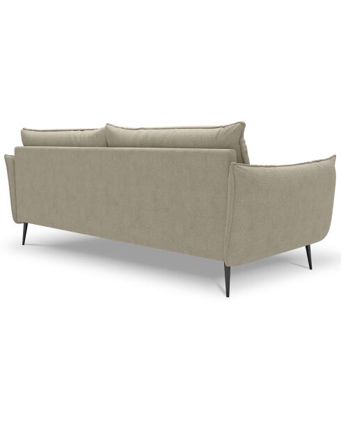 Canapé Elio 4 places beige - 228x100x97 cm