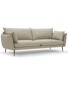 Canapé Elio 4 places beige - 228x100x97 cm