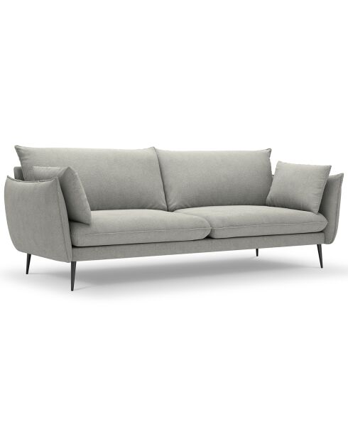 Lichtgrijze 4-zitsbank Elio - 228x100x97 cm