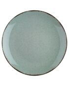 Service de table en Porcelaine vert - 24 pièces