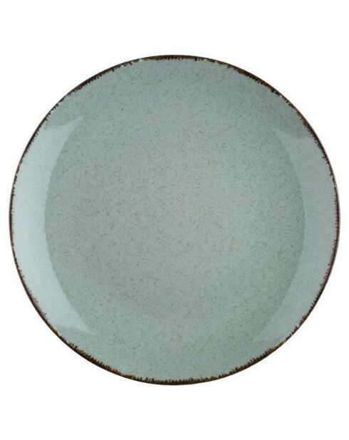 Service de table en Porcelaine vert - 24 pièces