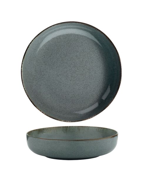 Servizio da tavola in porcellana blu - 24 pezzi