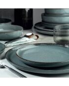 Service de table en Porcelaine bleu - 24 pièces