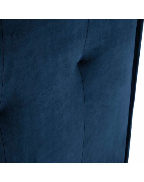 Tête de lit en velours Monica bleu roi - 160x120 cm