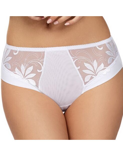 Culotte taille haute Isabelle blanche