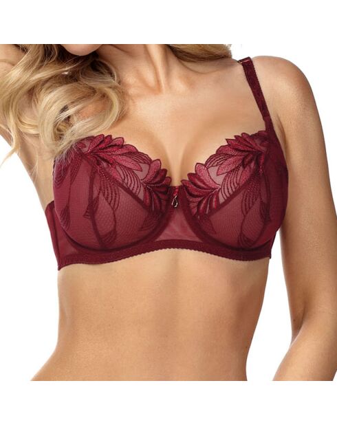 Soutien-gorge soft Cindy bordeaux