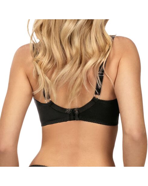 Soutien-gorge semi-soft Giselle noir/argenté