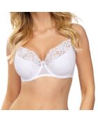 Soutien-gorge semi-soft Giselle blanc/argenté