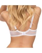 Soutien-gorge soft Giselle blanc/argenté