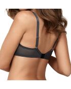 Soutien-gorge balconnet soft Naria graphite