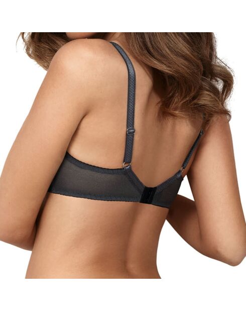 Soutien-gorge balconnet soft Naria graphite