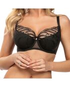 Soutien-gorge semi-soft Rebeca noir