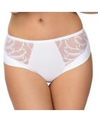 Culotte taille haute Rebeca blanche