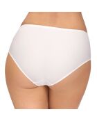 Culotte taille haute Rebeca blanche