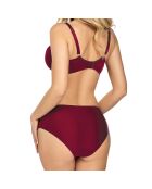 Soutien-gorge semi-soft Cindy bordeaux