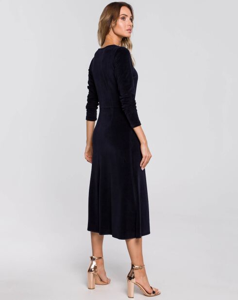 Robe Dalla bleu marine