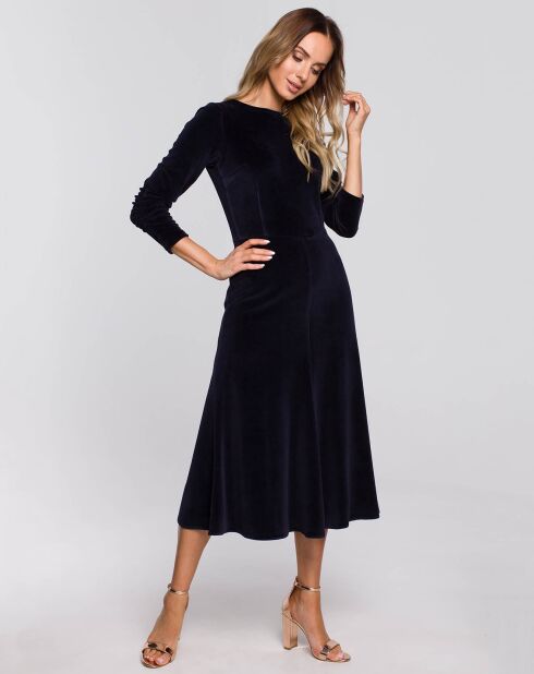 Robe Dalla bleu marine