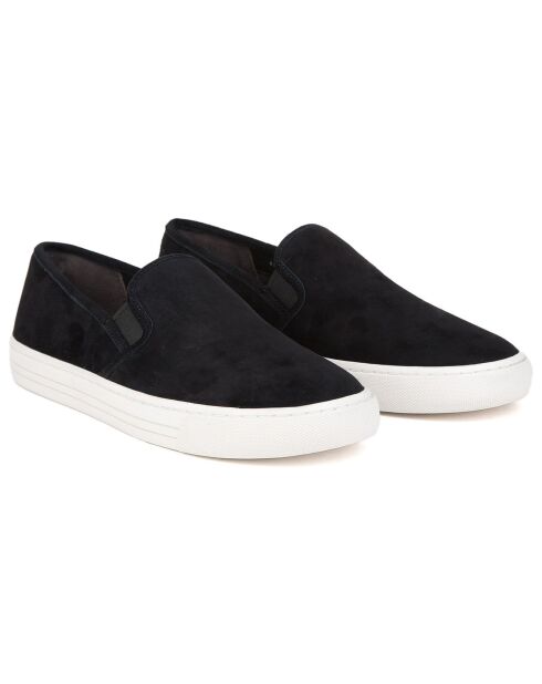Slip-on in pelle nera Jesse Velvet