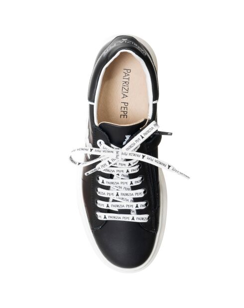 Sneakers en Cuir Bee noires