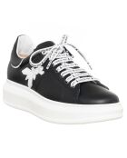 Sneakers en Cuir Bee noires