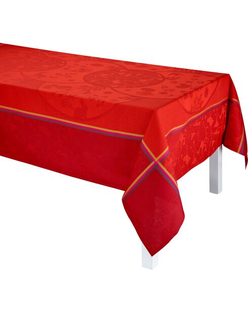 Nappe en Lin & Coton Contes D'Hiver airelle -  175x175 cm