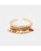 Bague ajustable Tissia dorée
