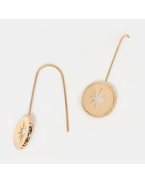 Boucles d'oreilles Paita dorées